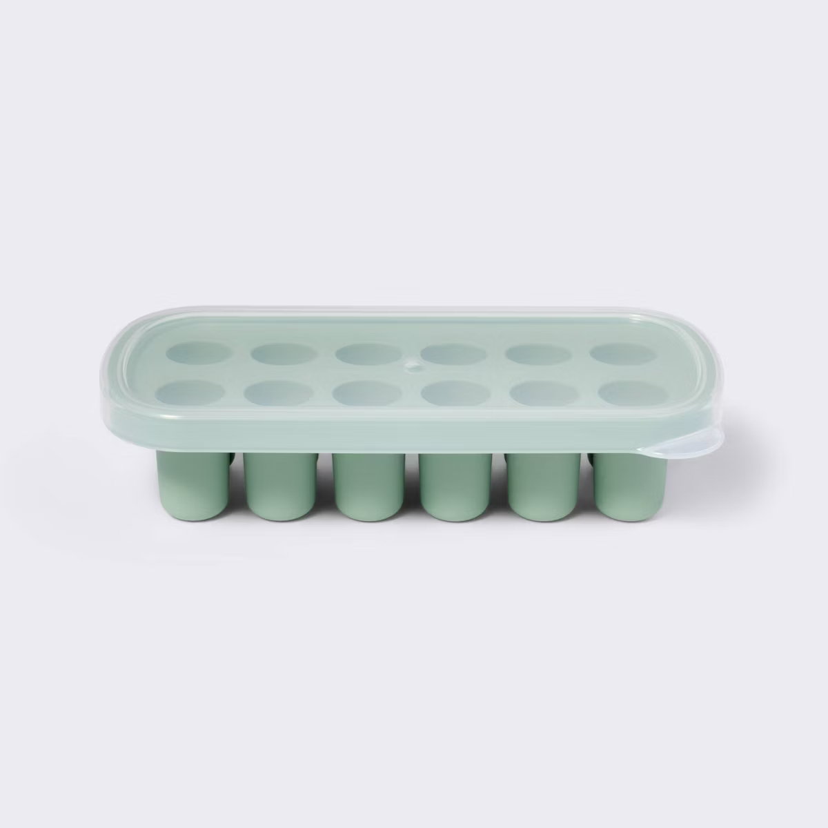 Baby Food Tray - Lebensmittel-Gefrierbehälter für Babynahrung, Eiswürfelbehälter mit Deckel,