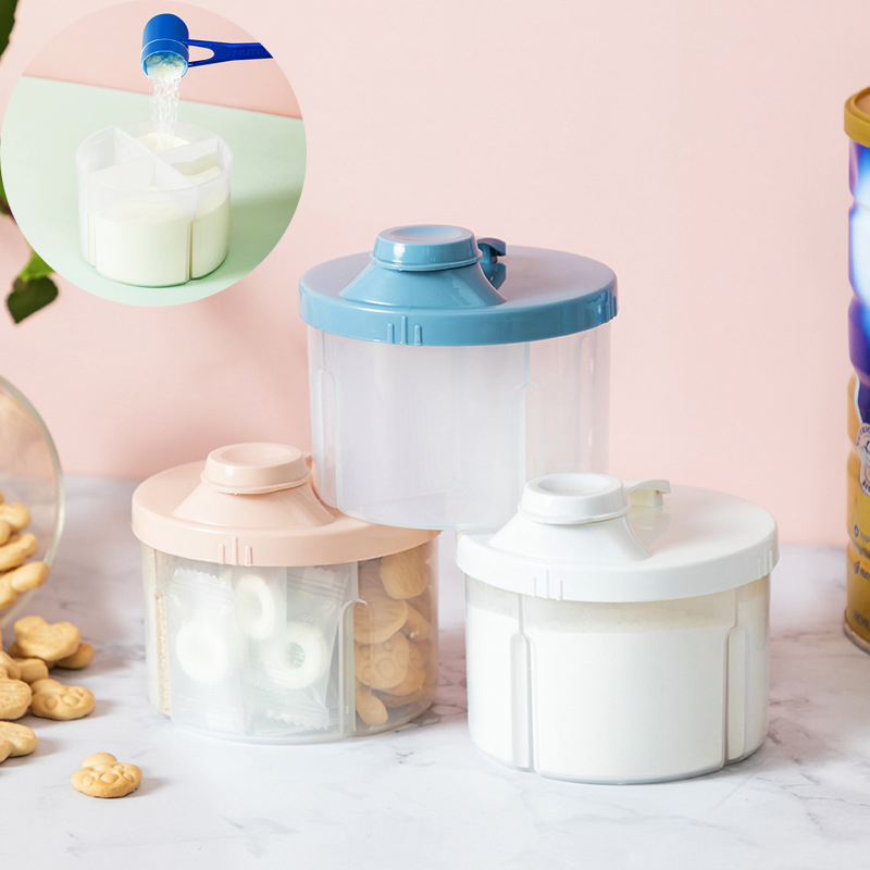 Baby Food Essentials - 4 Grid Portable Baby Lebensmittel Lagerung