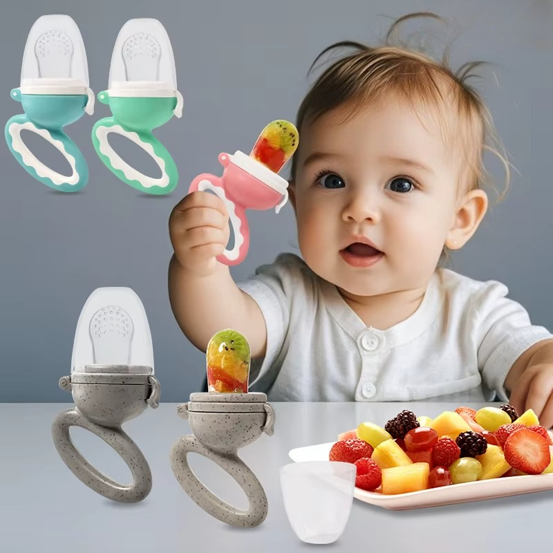 Baby Food Yummy - Hai-förmiger Futterspender für Säuglinge, Obst- und