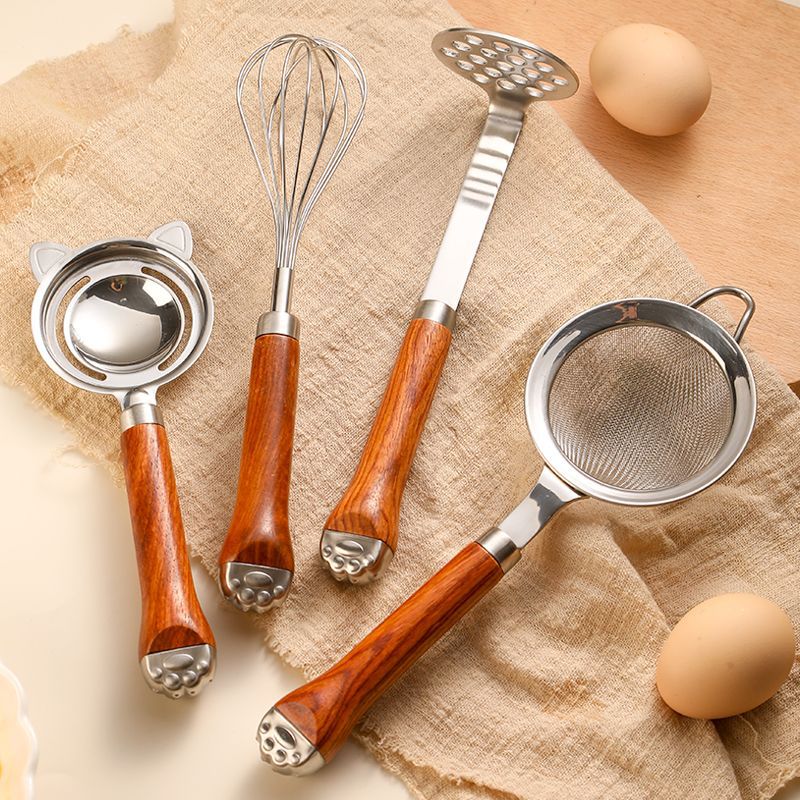 Baby Food Essentials - Baby-Nahrungszubereiter: Reisölfilter, Eiweiß-Separator mit Krallen-Design, Schmutzfanglöffel