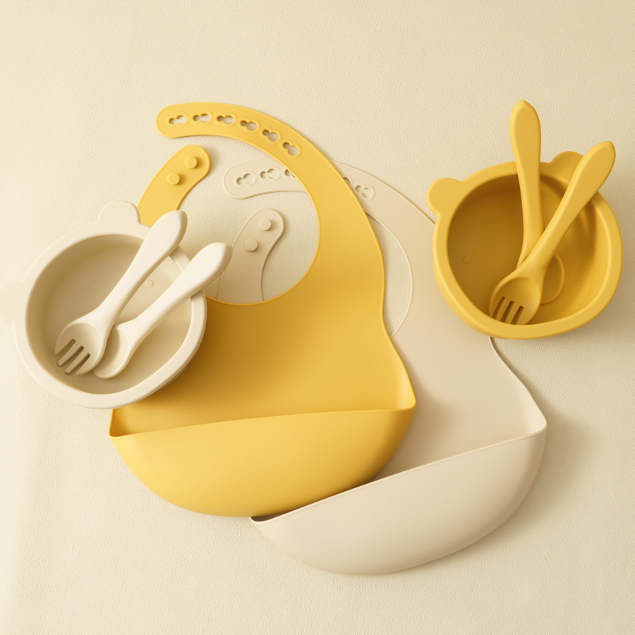 Baby Food Tray - Großhandel Silikon Kinder Geschirr Baby Fütterung