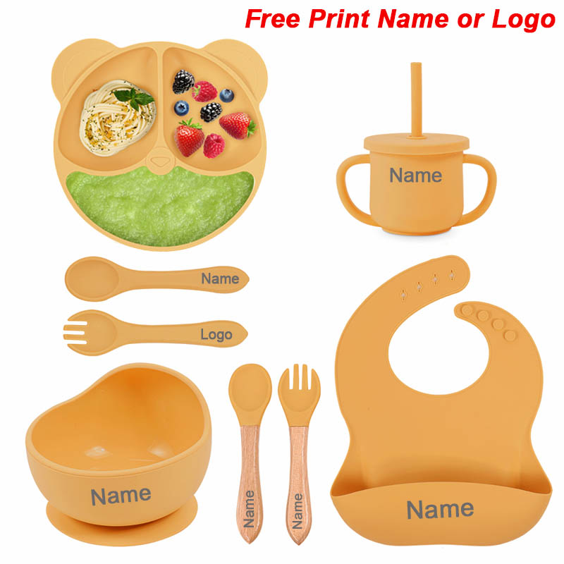Baby Food Tray - Fütterung Set Silikon Für Baby Sauger
