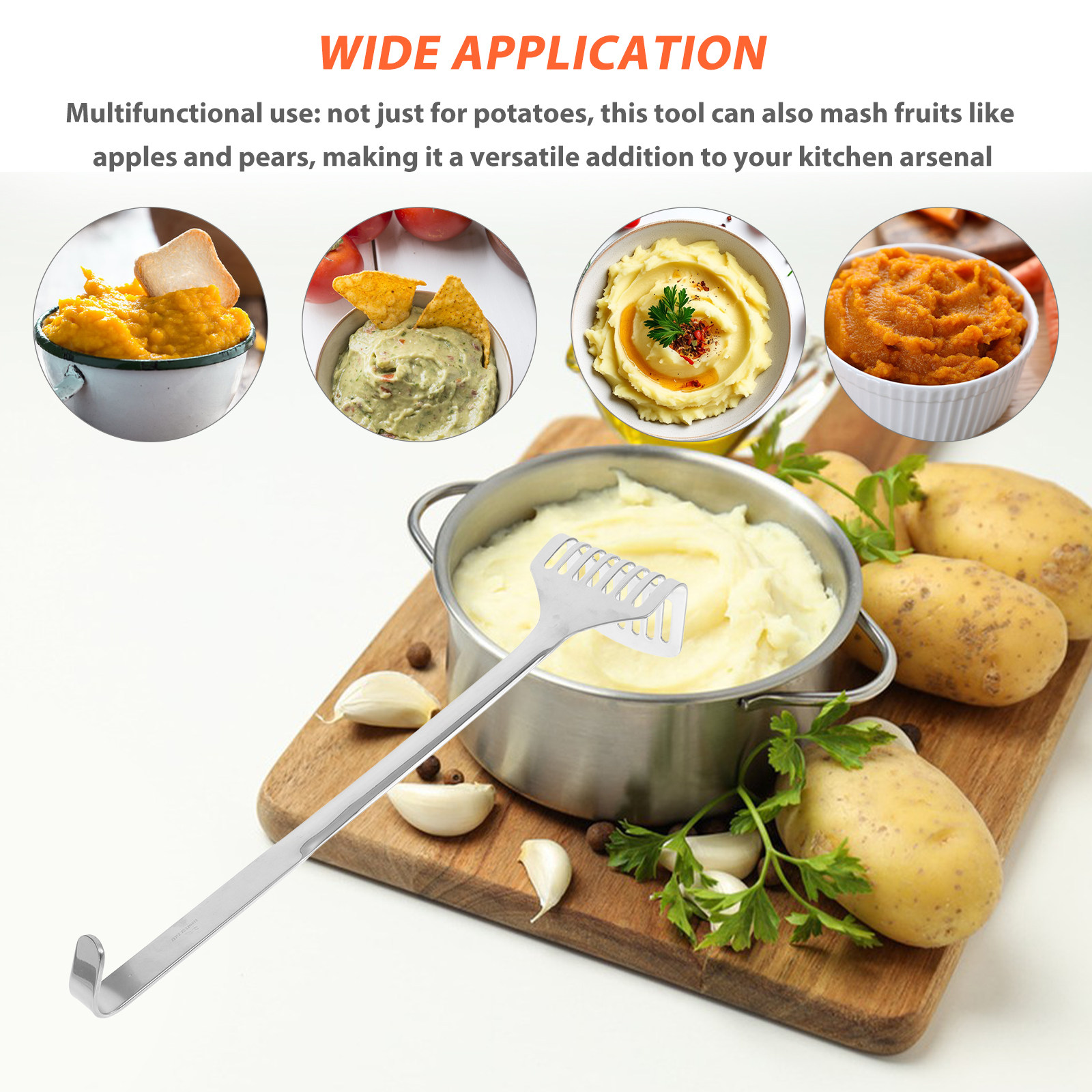 Robuster Edelstahl-Kartoffelpr – Baby Food Avocado Bewertung und Preis