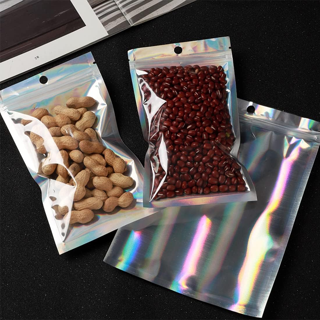 50/10pcs Laser versiegelung be – Food Pouch Reusable Bewertung und Preis