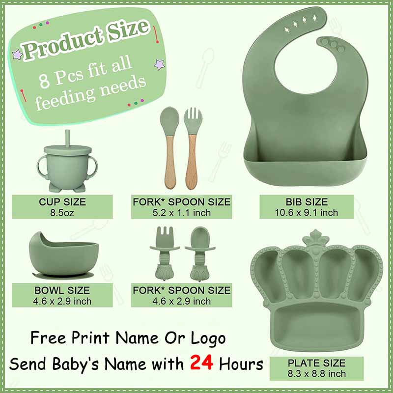 Personal isierter Name Baby Fü – Baby Food Tray Bewertung und Preis
