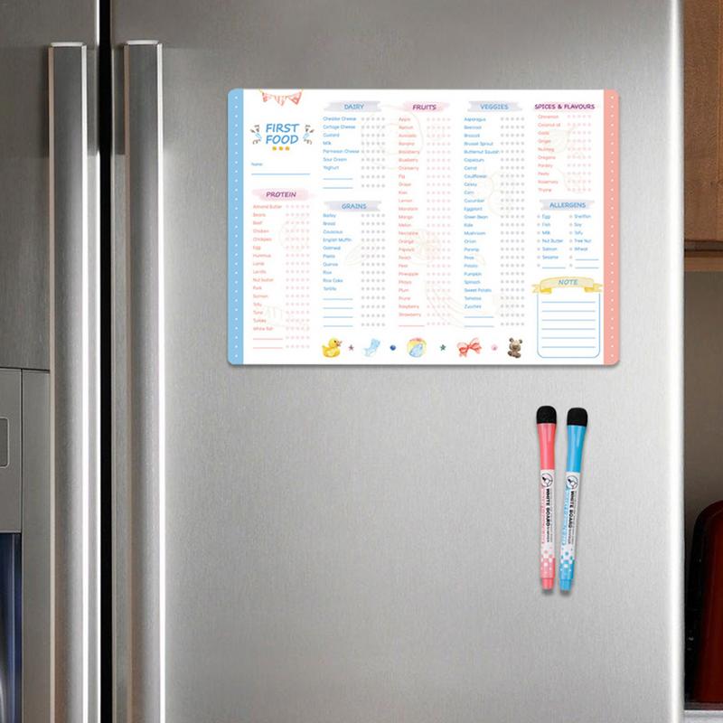 Wiederverwendbare Checkliste f – Baby Food Checklist Bewertung und Preis