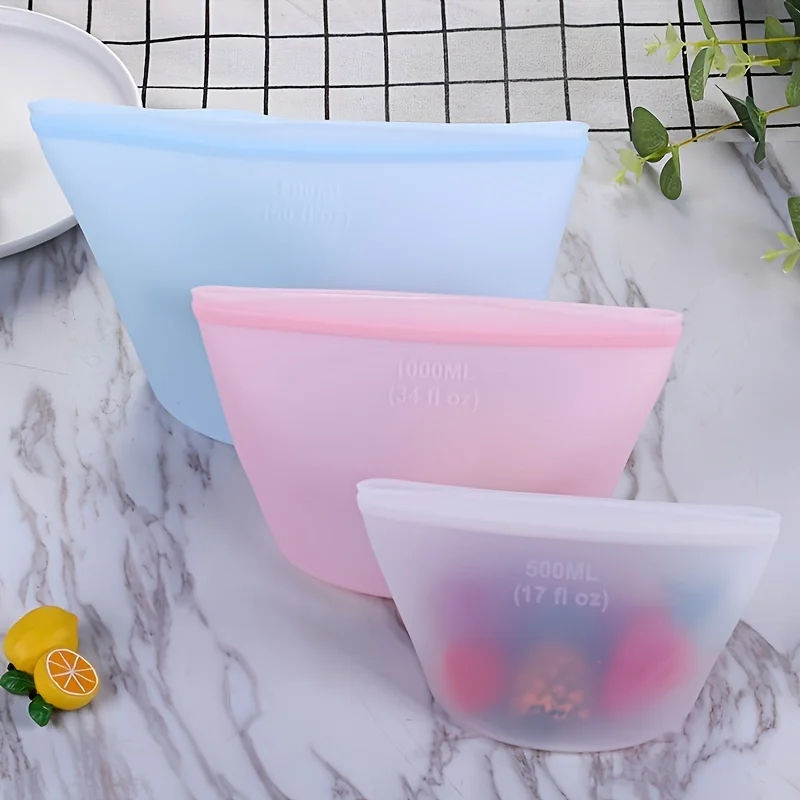 Wiederverwendbare Silikon-Aufb – Food Pouch Reusable Bewertung und Preis