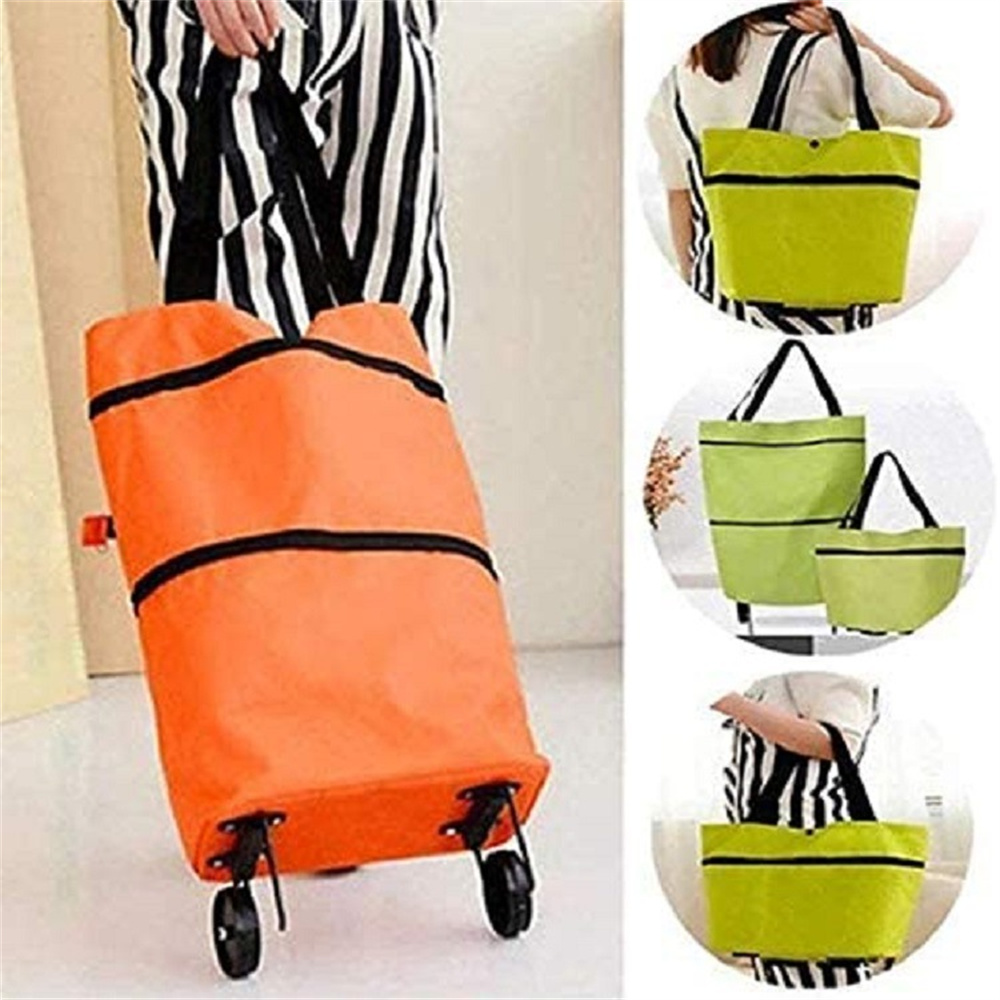 Faltbare Einkaufswagen-Tasche, – Food Pouch Reusable Bewertung und Preis