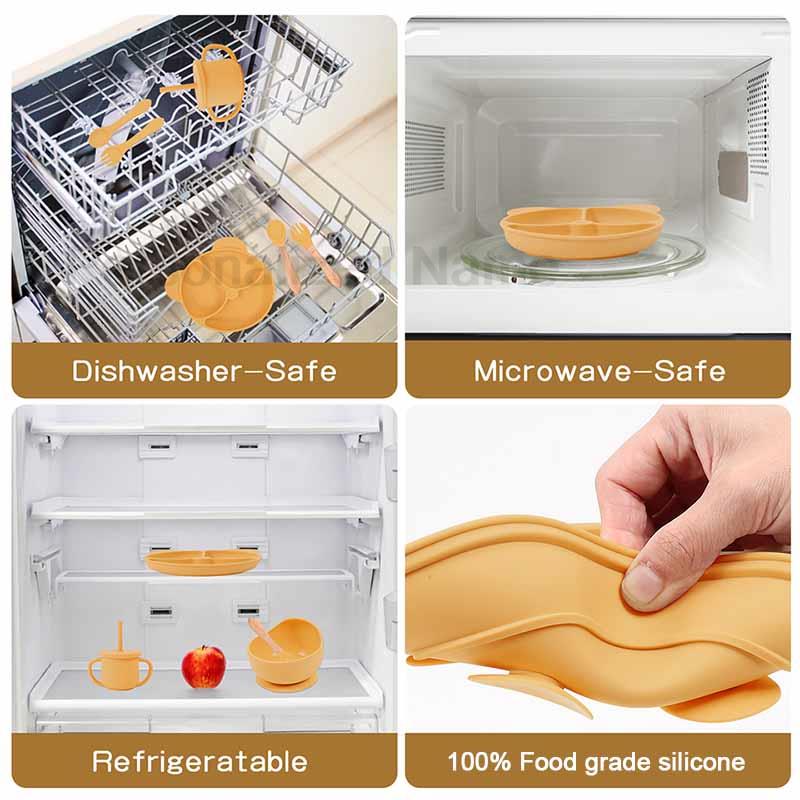 Fütterung Set Silikon Für Baby – Baby Food Tray Bewertung und Preis